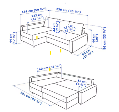 Sofa Cover Maker's -Bronze Ikea Friheten Sofa Covers