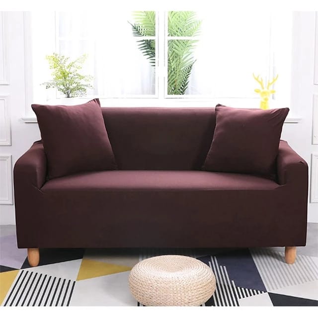 Sofa Cover Maker's-Solid Sofa Covers