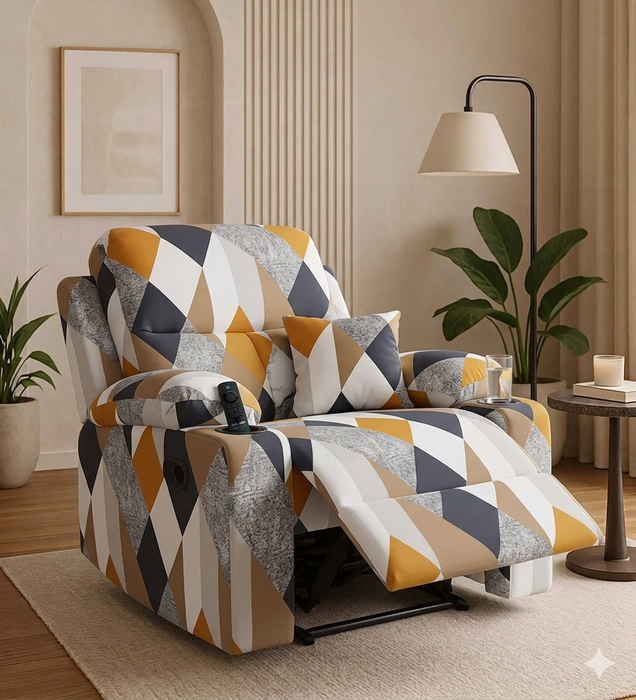 Sofa Cover Maker's - Recliner Sofa Cover (Single)