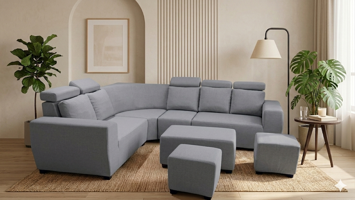Sofa Cover Maker's - Corner Sofa Covers with headrest
