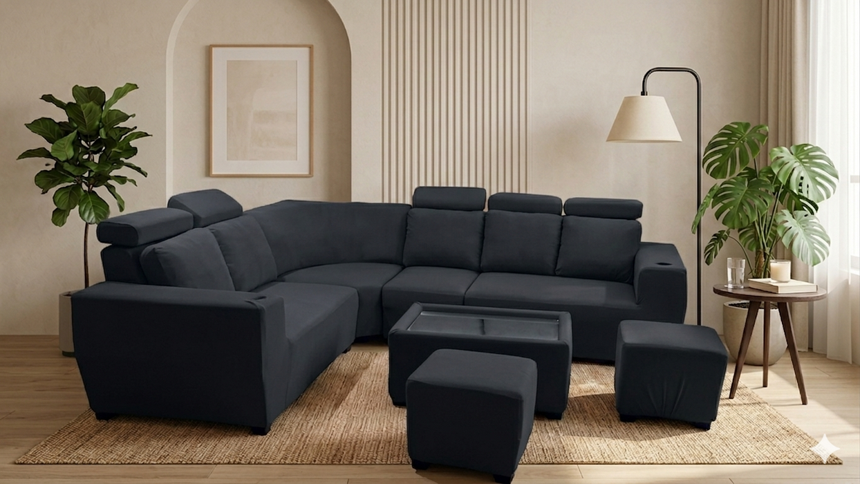 Sofa Cover Maker's - Corner Sofa Covers with headrest
