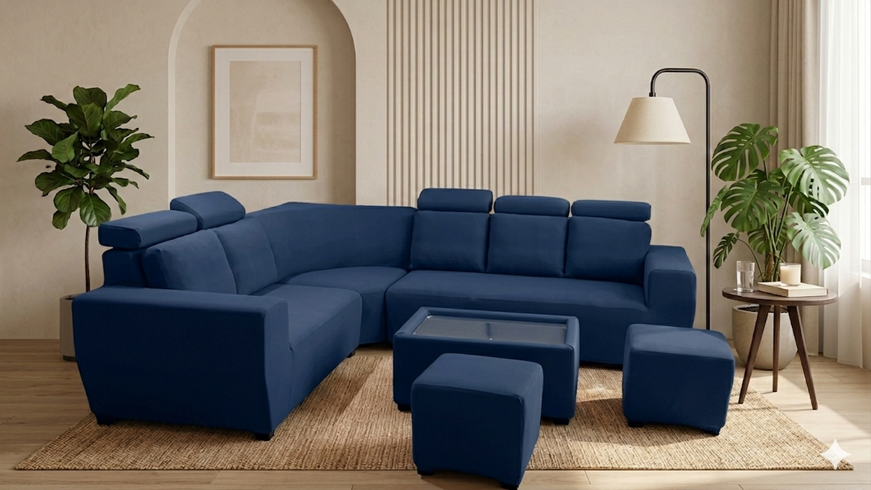 Sofa Cover Maker's - Corner Sofa Covers with headrest