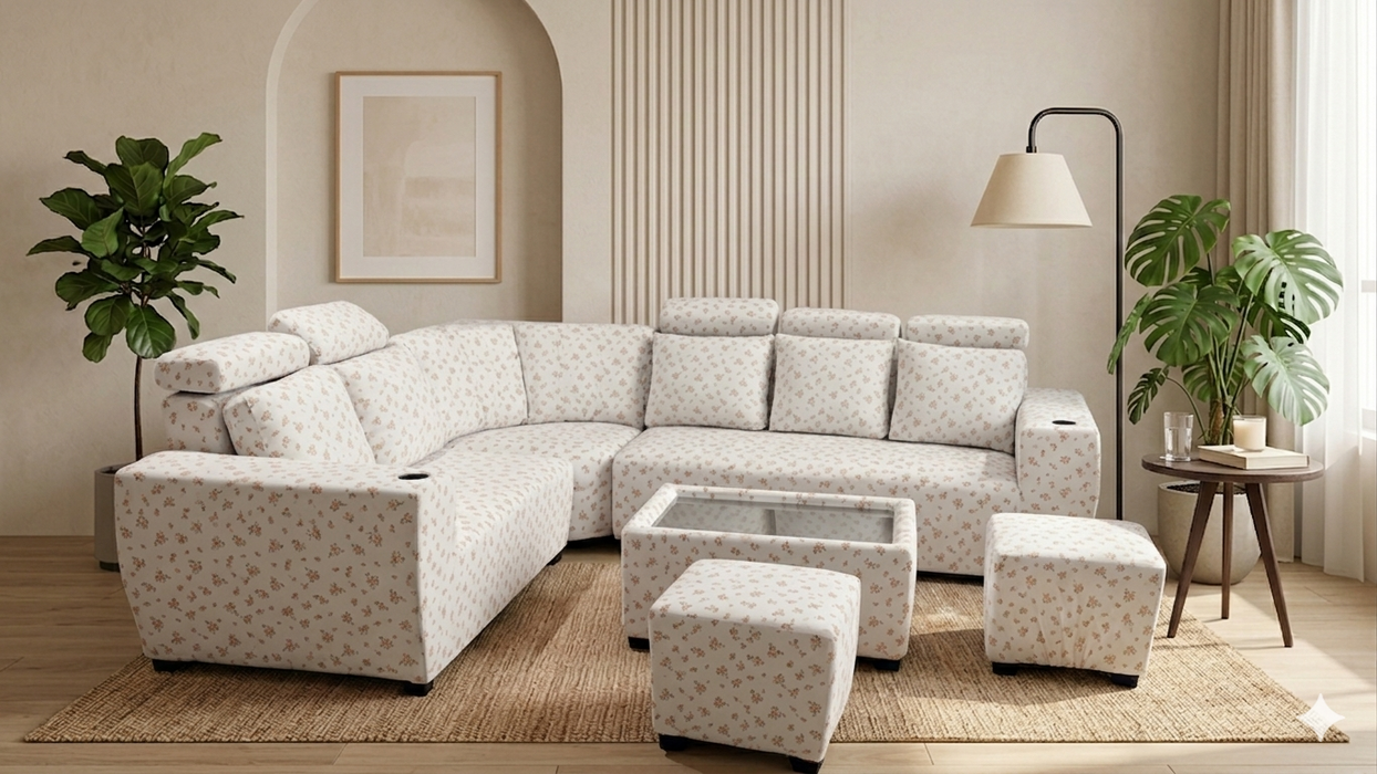 Sofa Cover Maker's - Corner Sofa Covers with headrest